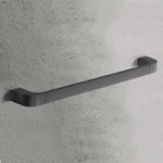 Gedy 3221-55-14 Towel or Grab Bar, 22 Inch, Matte Black